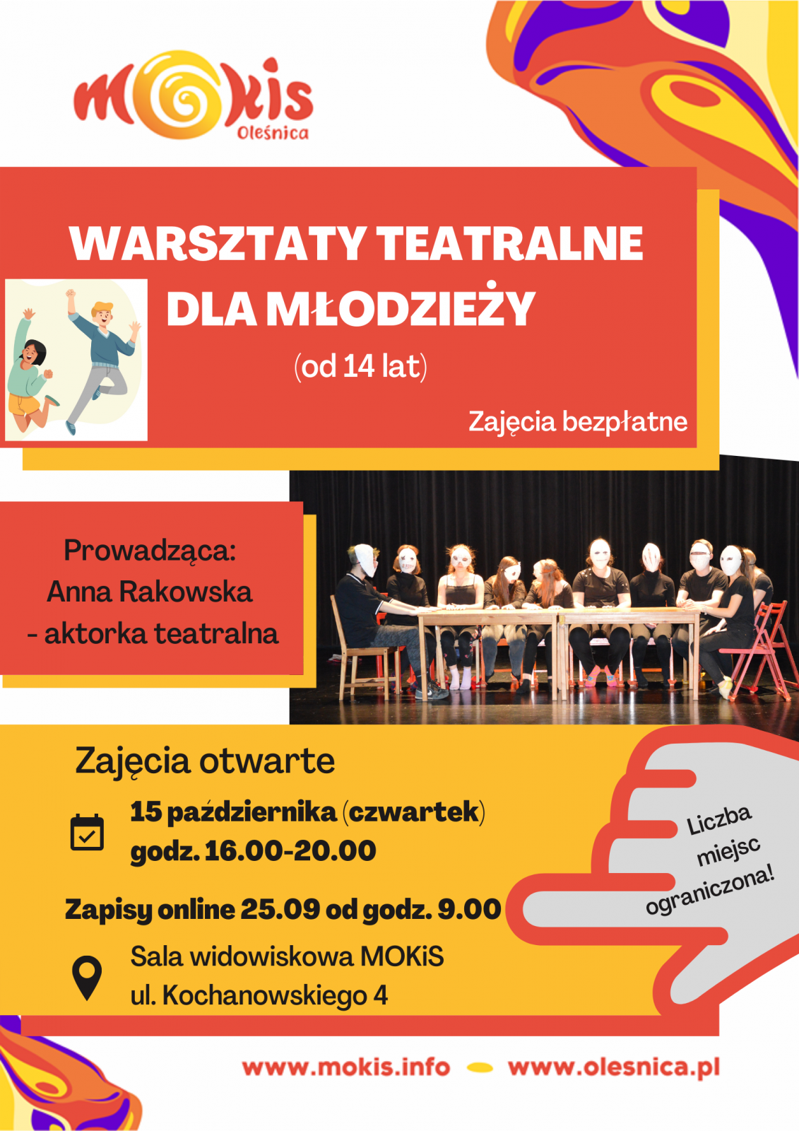 plakat teatralne młodzi