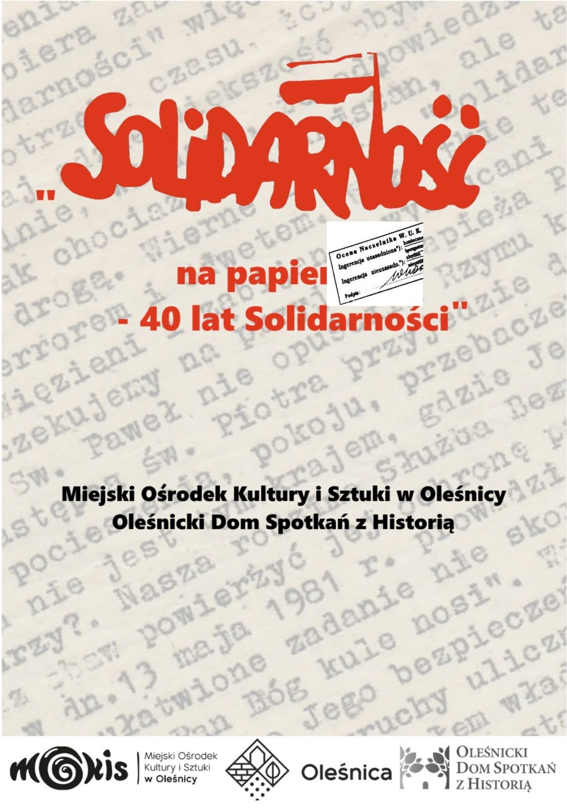 plakat Solidarność