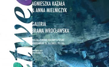Wystawa  batiku i malarstwa -  między autorstwa Agnieszki Kazały i Anny Mielniczyk