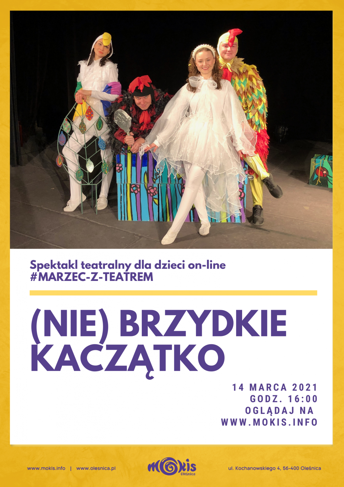 plakat teatrzyk marzec