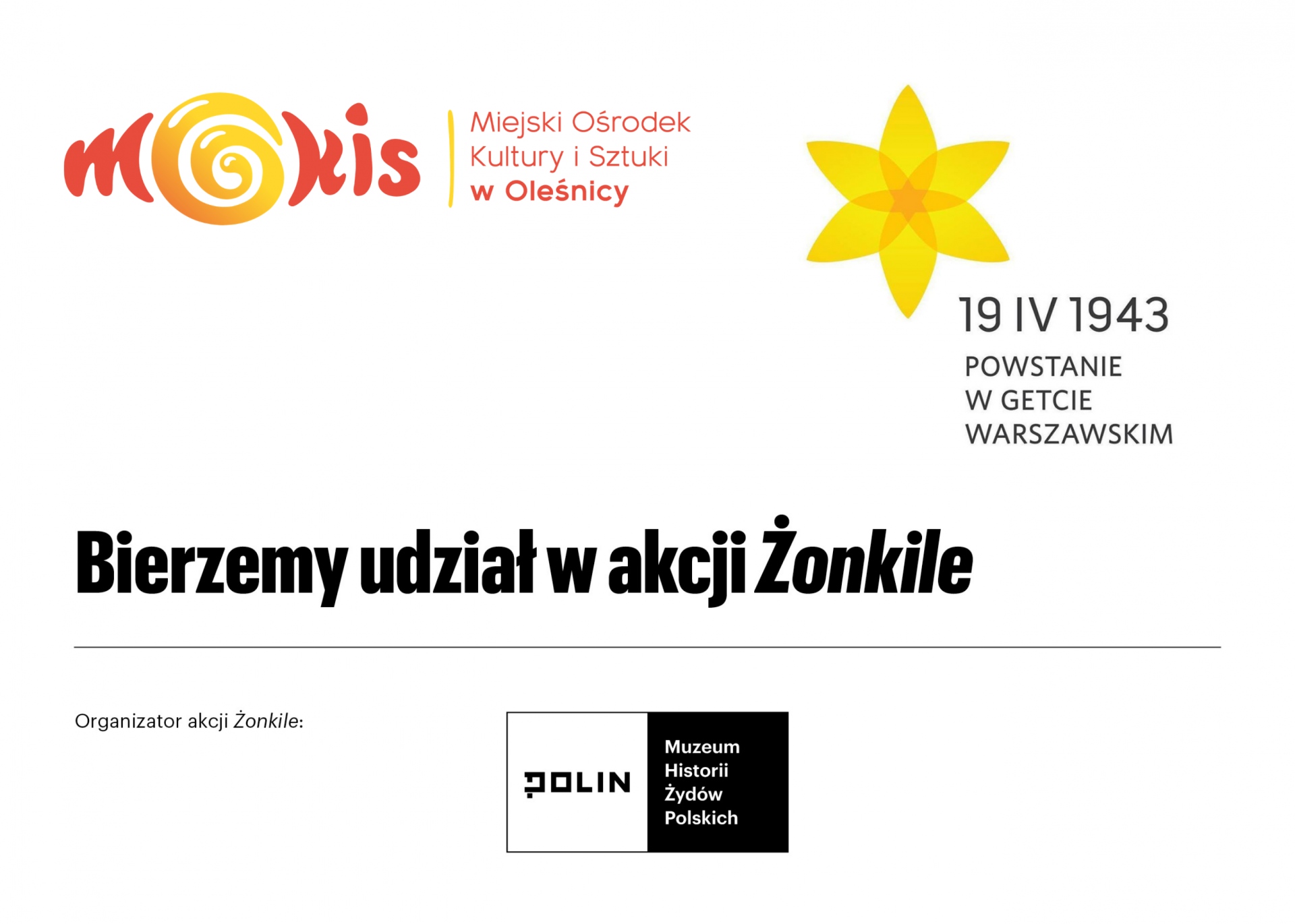 plakat ŻONKILE