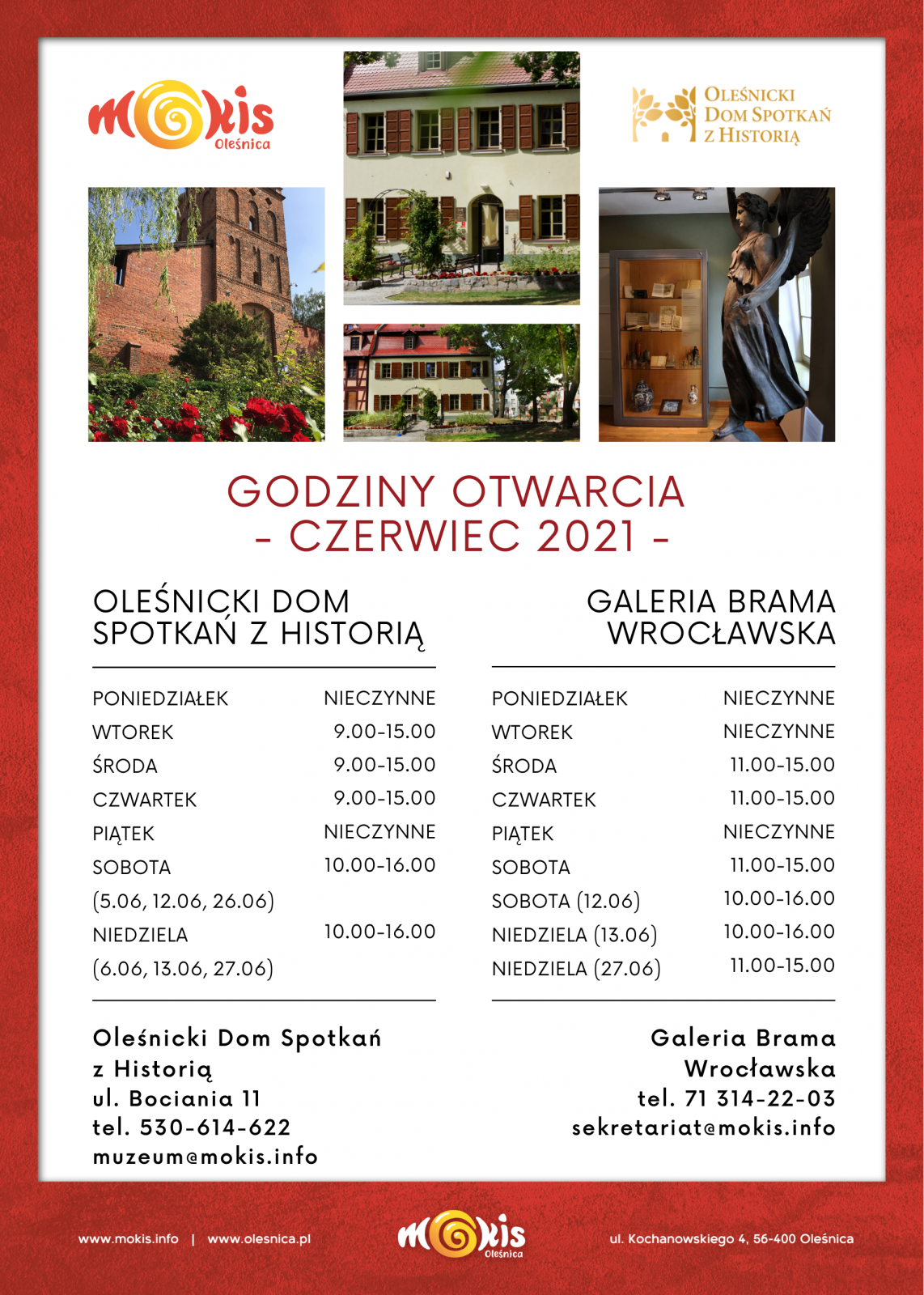 plakat czerwiec ODSZH i Brama