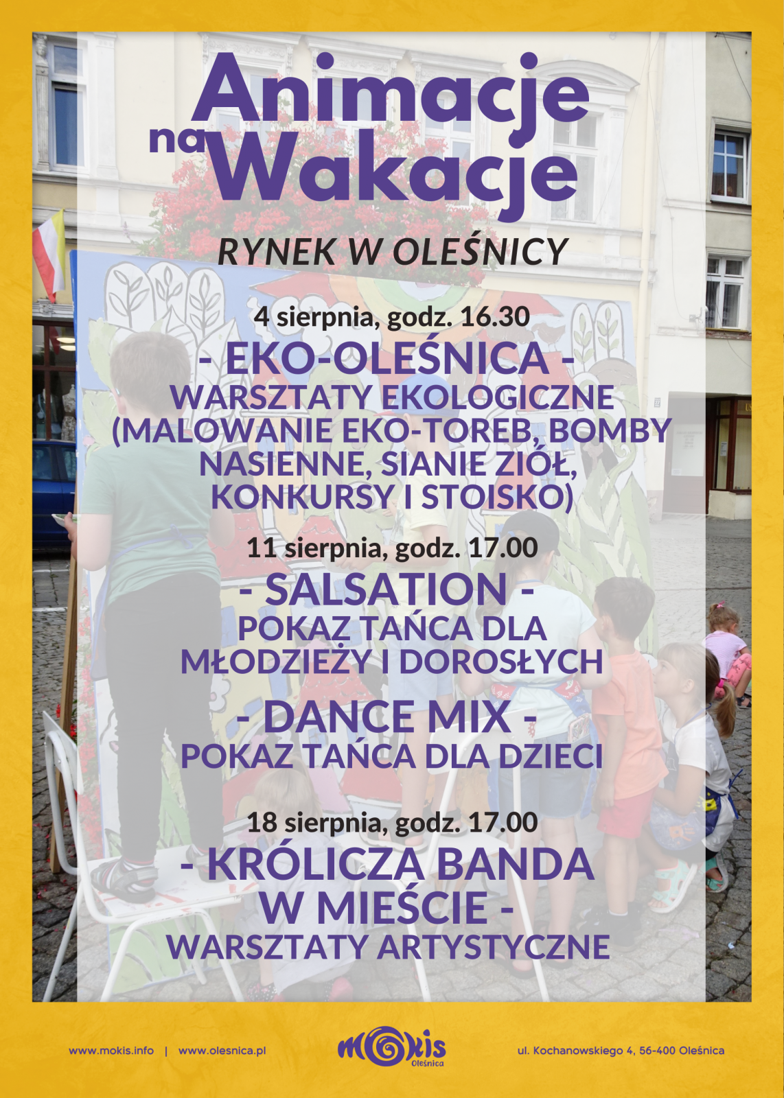 plakat animacje sierpień 2021