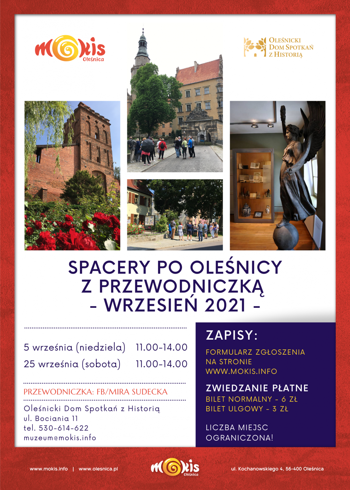 PLAKAT SPACERY WRZESIEŃ