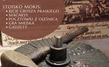 XXIV Dni Europy - stoisko MOKiS i bicie grosza praskiego