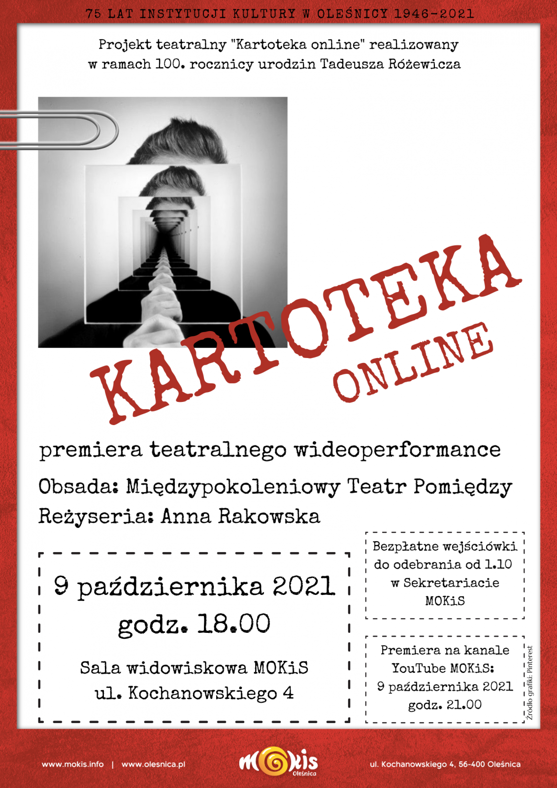 kartoteka plakat