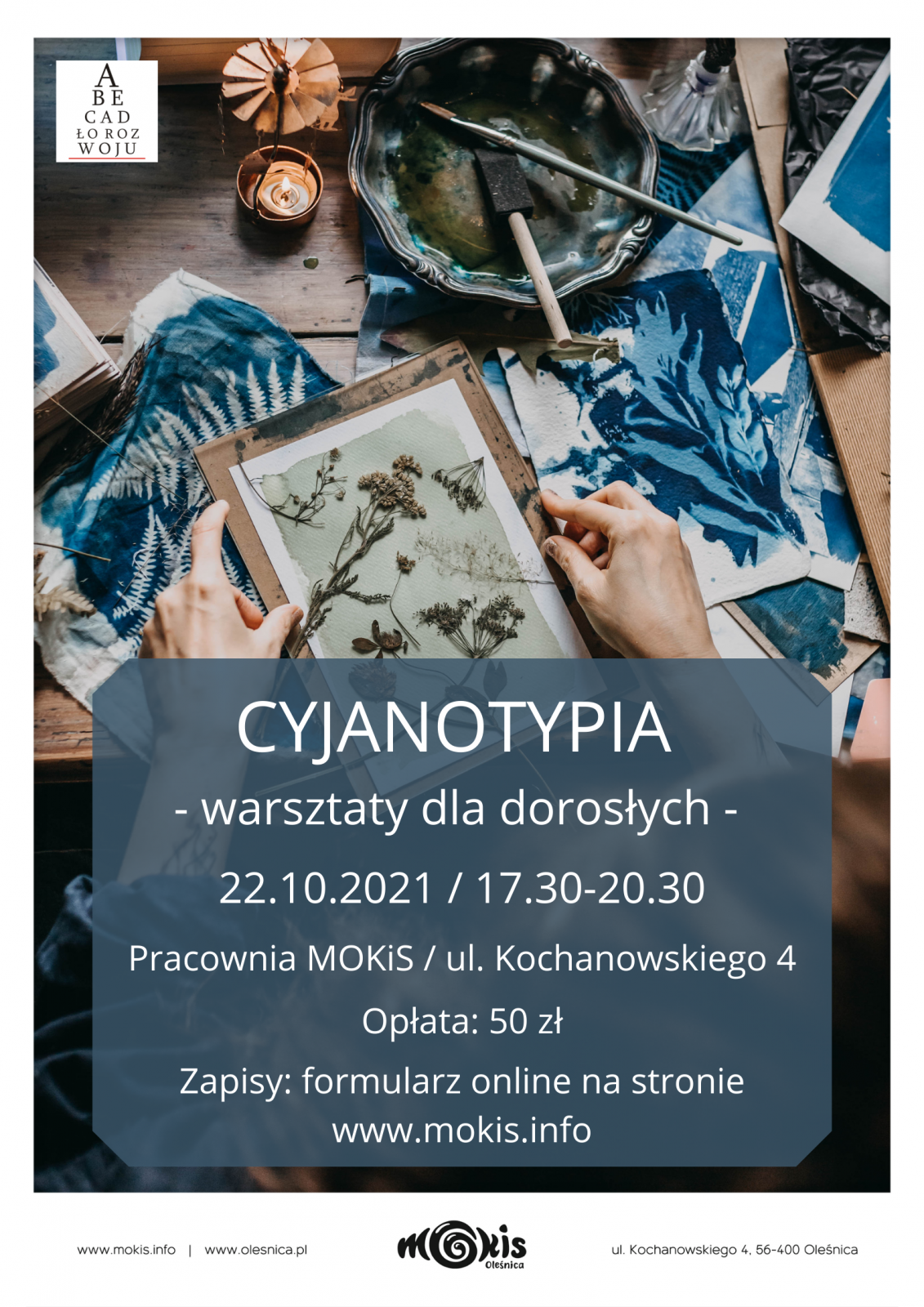 cyjanotypia - plakat