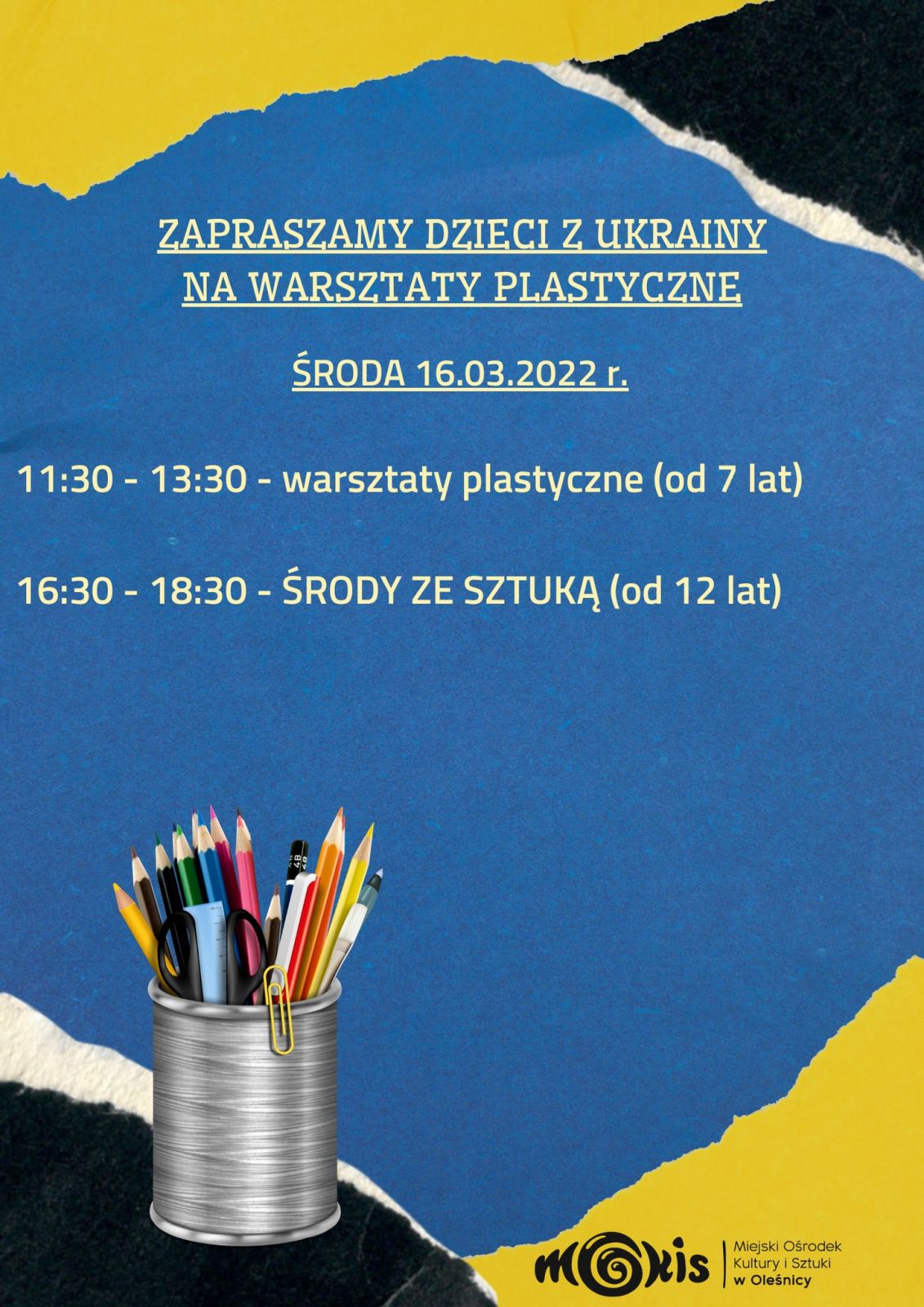 plakat zajęcia 16.03 plakat zajęcia 16.03