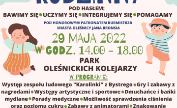 VI Edycja Charytatywnego Festynu Rodzinnego z okazji Dnia Dziecka