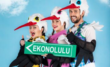 Teatralne Lato z MOKiS-em - teatrzyk dla dzieci ,,Ekonolulu”