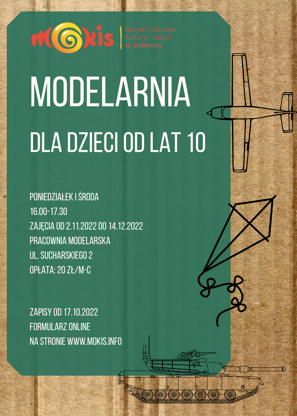 plakat modelarnia