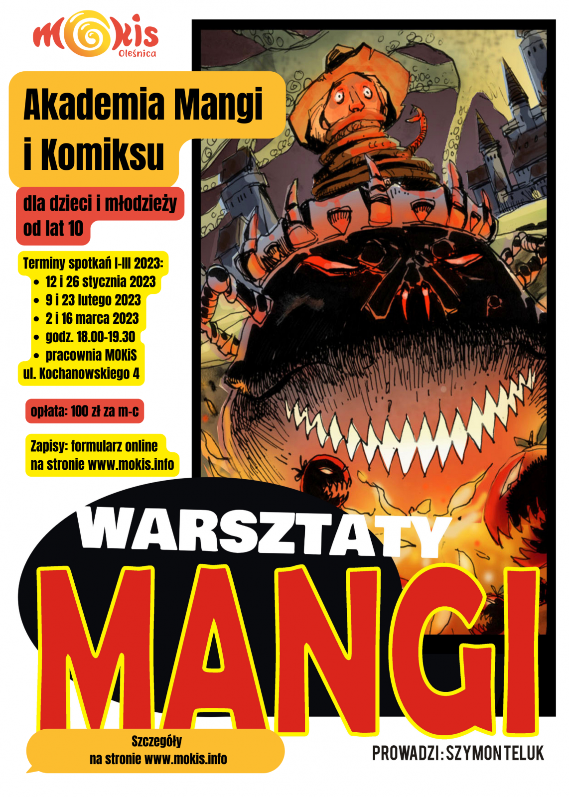 plakat manga