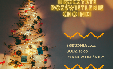 6 grudnia - Uroczyste Rozświetlenie Choinki