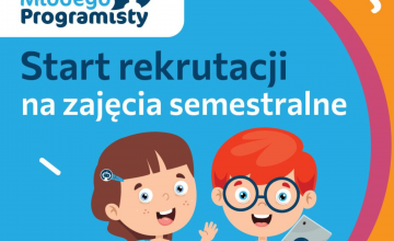Klub Młodego Programisty - zapisy na II semestr zajęć