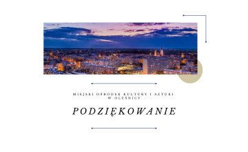Podziękowanie - Noc Muzeów 2023