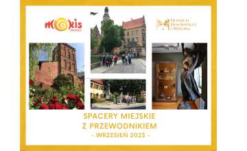Spacery po Oleśnicy z przewodniczką - terminy wrześniowe
