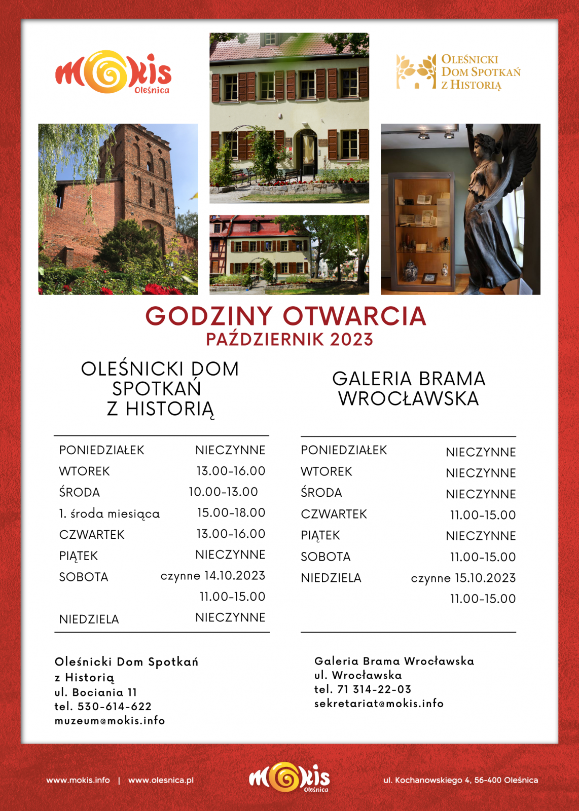 Plakat informacyjny