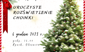 6 grudnia - Uroczyste Rozświetlenie Choinki