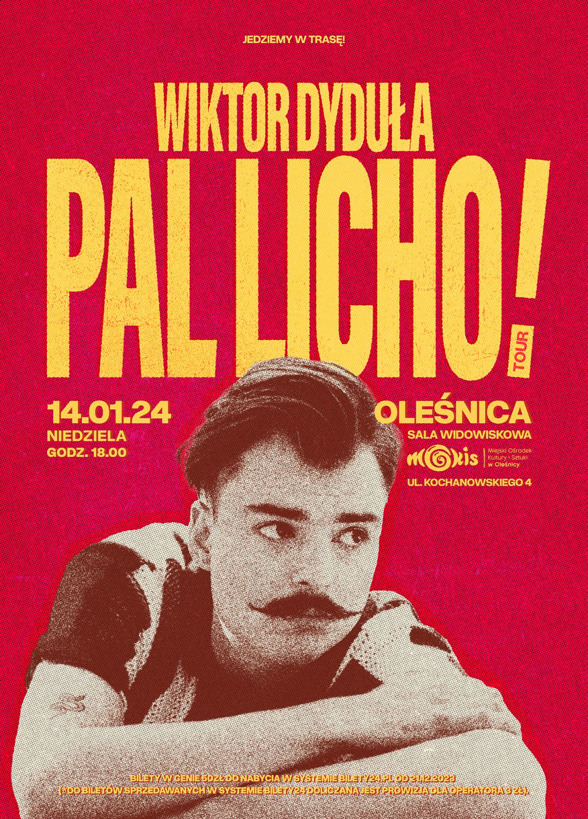 plakat koncertu Wiktor Dyduła