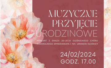 Koncert  Muzyczne Przyjęcie Urodzinowe - BRAK WEJŚCIÓWEK NA KONCERT