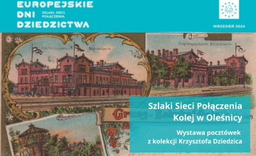 Wystawa plenerowa ,,Szlaki Sieci Połączenia - Kolej w Oleśnicy"