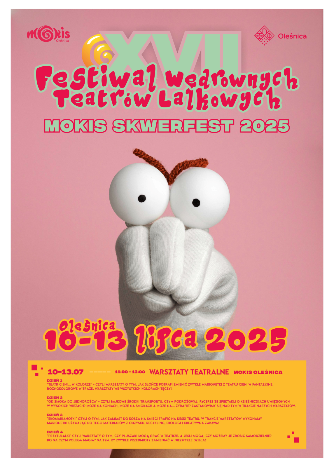 plakat warsztaty Skwerfest