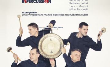 Koncert zespołu Repercussion - Podróż do źródeł rytmu
