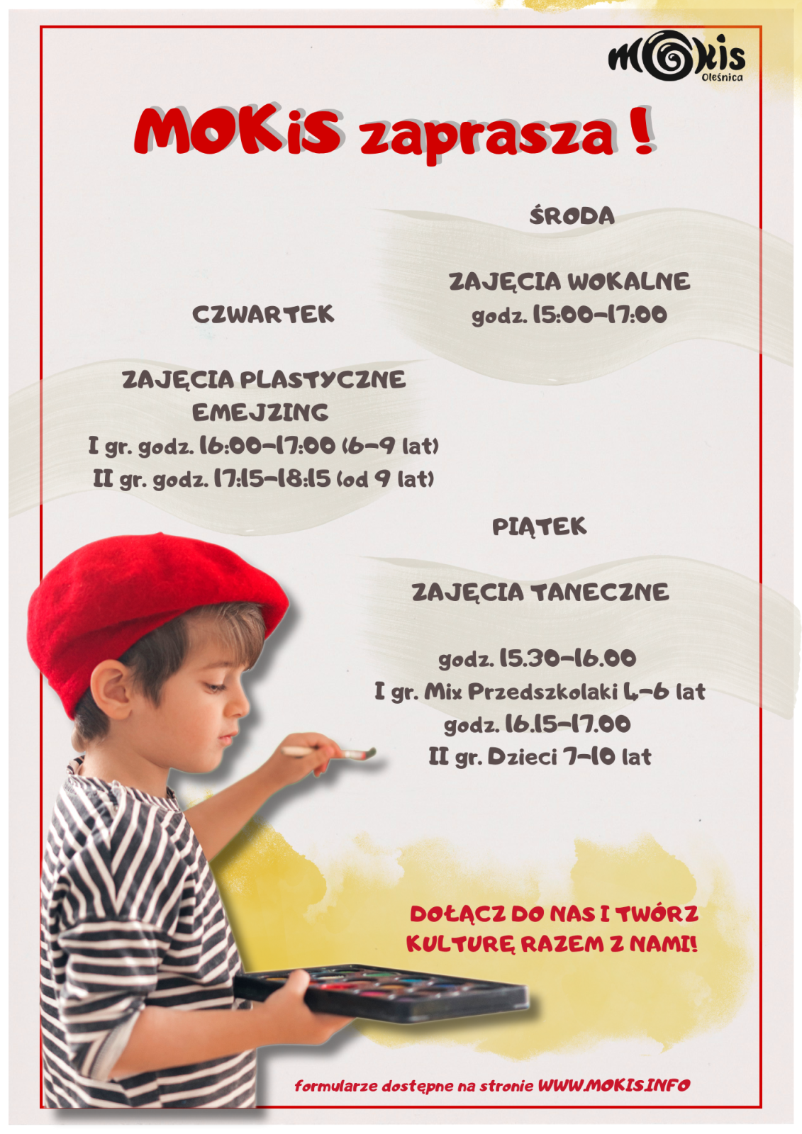 Plakat informacyjny