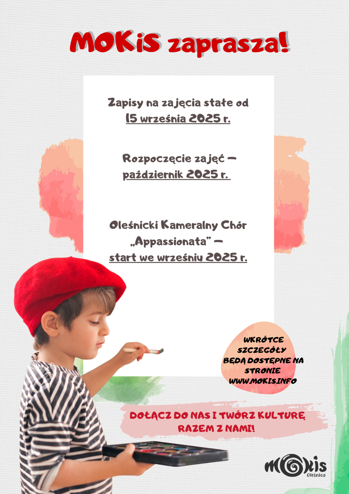 plakat informacyjny