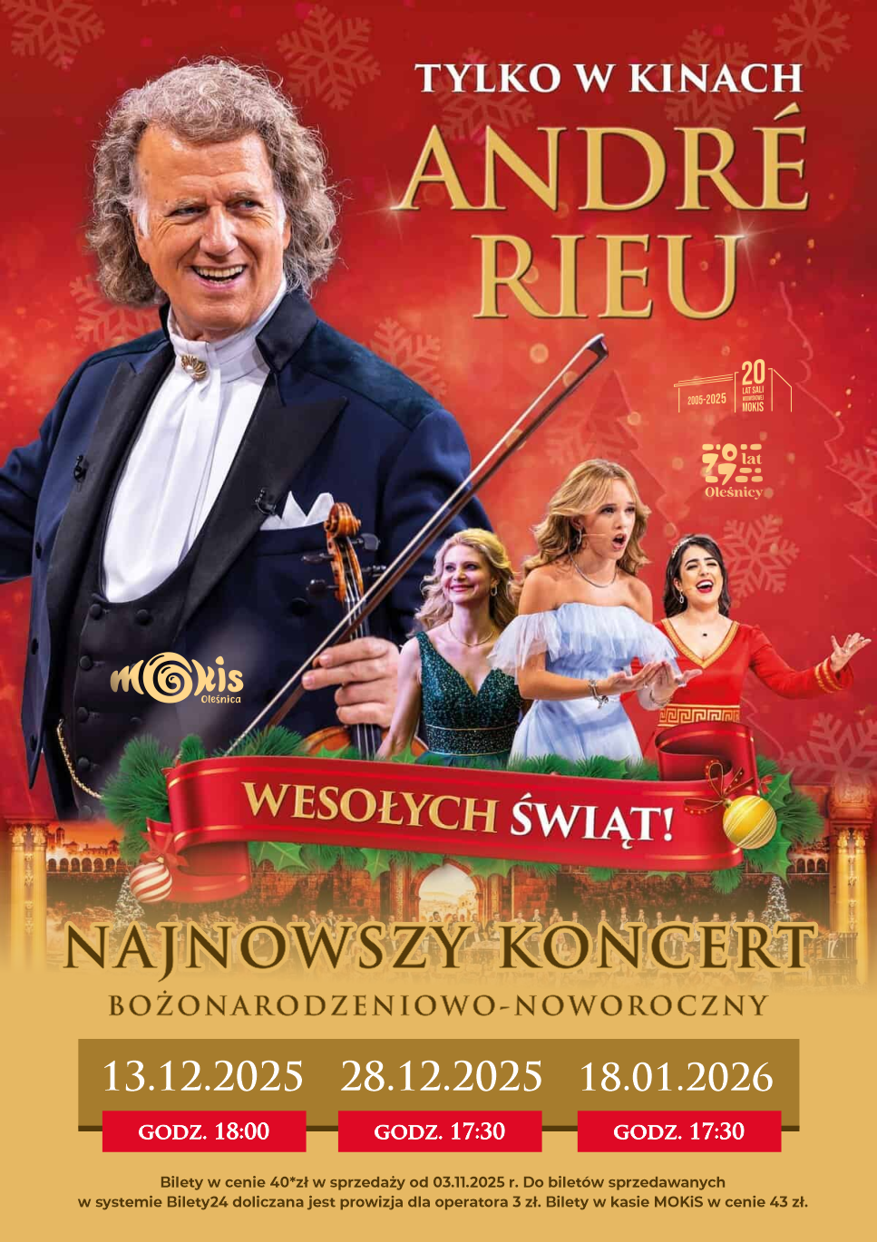 plakat Andre Rieu plakat Andre Rieu