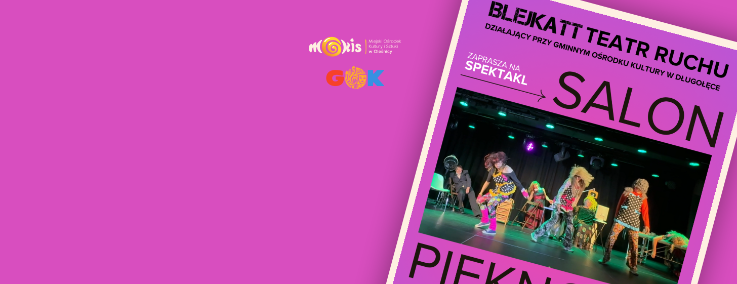 plakat spektakl ,,Salon piękności"