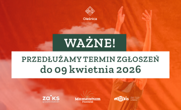 Przedłużamy termin naboru do II Konkursu Teatr&oacute;w Tańca Wsp&oacute;łczesnego MOMENTUM 2026