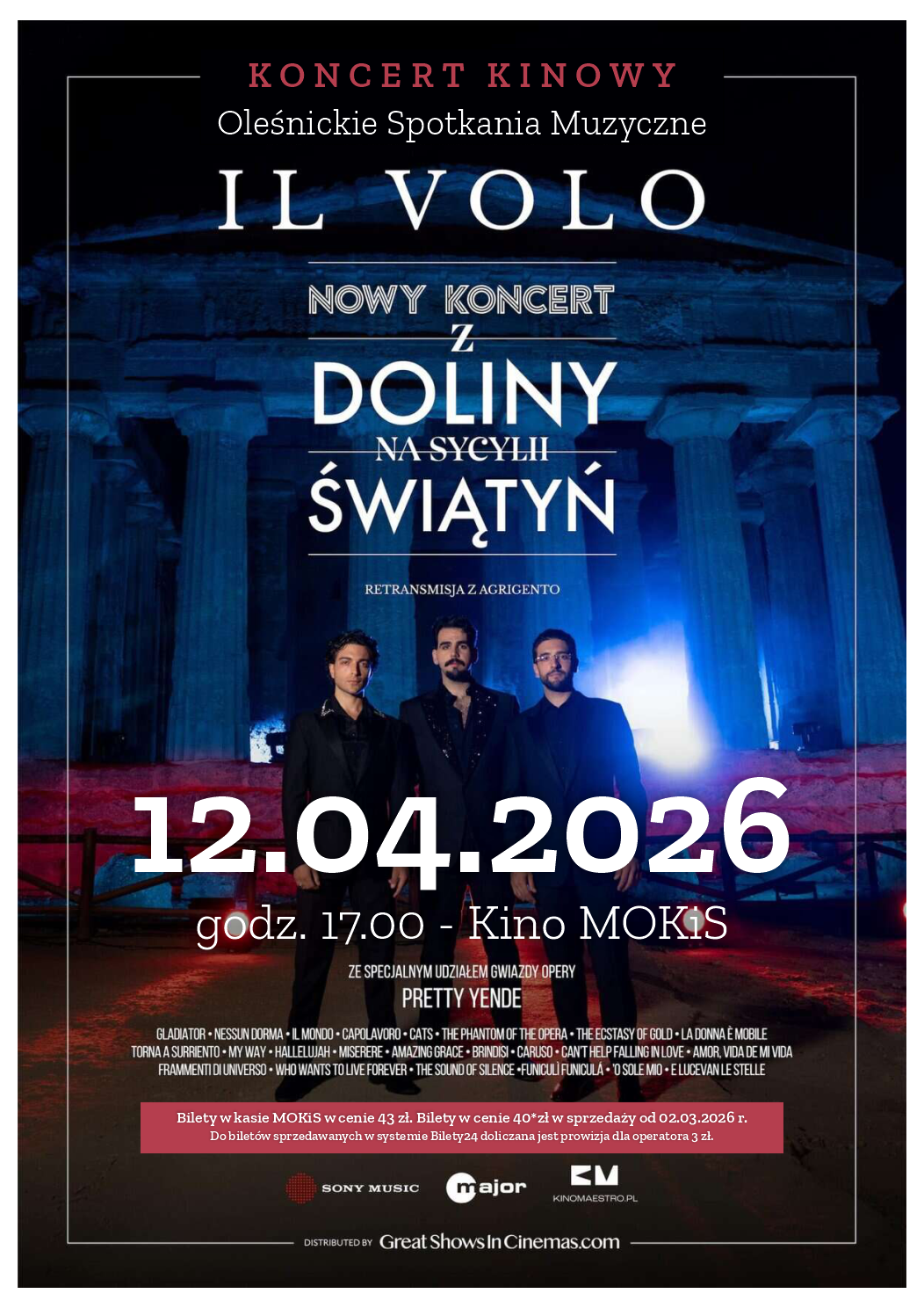 plakat Il Volo