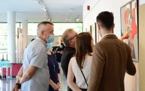 XXIII DNI EUROPY - wernisaż prac Pawła Maciaka "ALFA" (4)