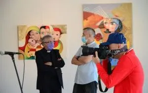 XXIII DNI EUROPY - wernisaż prac Pawła Maciaka "ALFA" (6)