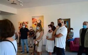 XXIII DNI EUROPY - wernisaż prac Pawła Maciaka "ALFA" (10)