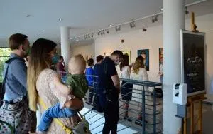 XXIII DNI EUROPY - wernisaż prac Pawła Maciaka "ALFA" (1)