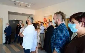 XXIII DNI EUROPY - wernisaż prac Pawła Maciaka "ALFA" (2)