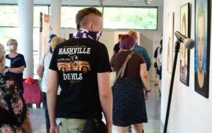 XXIII DNI EUROPY - wernisaż prac Pawła Maciaka "ALFA" (4)