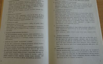 Turniej Gmin "Kolorowe Wsie" - program 1976 rok (5)