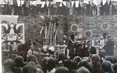 Turniej Gmin 1976 - Kapela z Brzeziej Łąki - kronika OOK