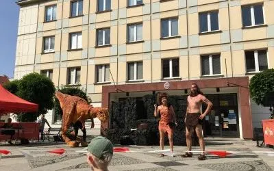 Teatrzyk dla Dzieci: JAK WYTRESOWAĆ DINOŻARŁA (4) | Autor: Kornelia Choroszy