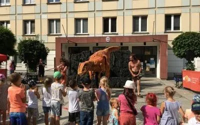 Teatrzyk dla Dzieci: JAK WYTRESOWAĆ DINOŻARŁA (3) | Autor: Kornelia Choroszy