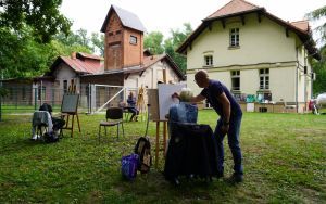 Oleśnicki Plener Malarski "Park Sztuki" z Jarosławem Kiełbasiewiczem (3)