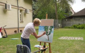 Oleśnicki Plener Malarski "Park Sztuki" z Jarosławem Kiełbasiewiczem (3)