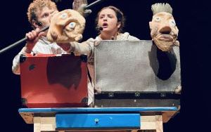 Jasełka lalkowe w wykonaniu Teatru Lalka w Trasie „Poszli - znaleźli, czyli Radość Wielka” (10)