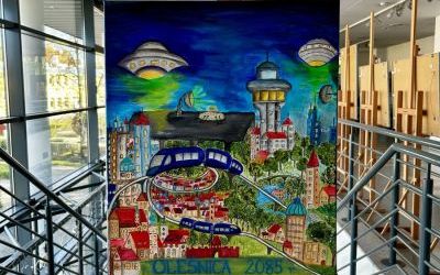 III miejsce: Genowefa Kołacka - ,,Oleśnica 2085 r."