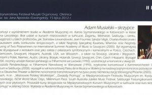 VIII Międzynarodowy Festiwal Muzyki Organowej - Oleśnica 2012 (13)
